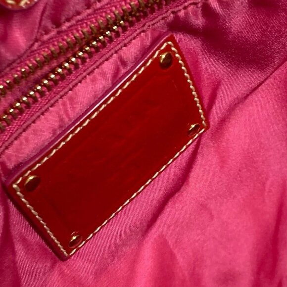 PRADA logo Bag Shoulder Bag Tote Bag Shoulder Bag Nylon / enamel pink - Picture 14 of 16